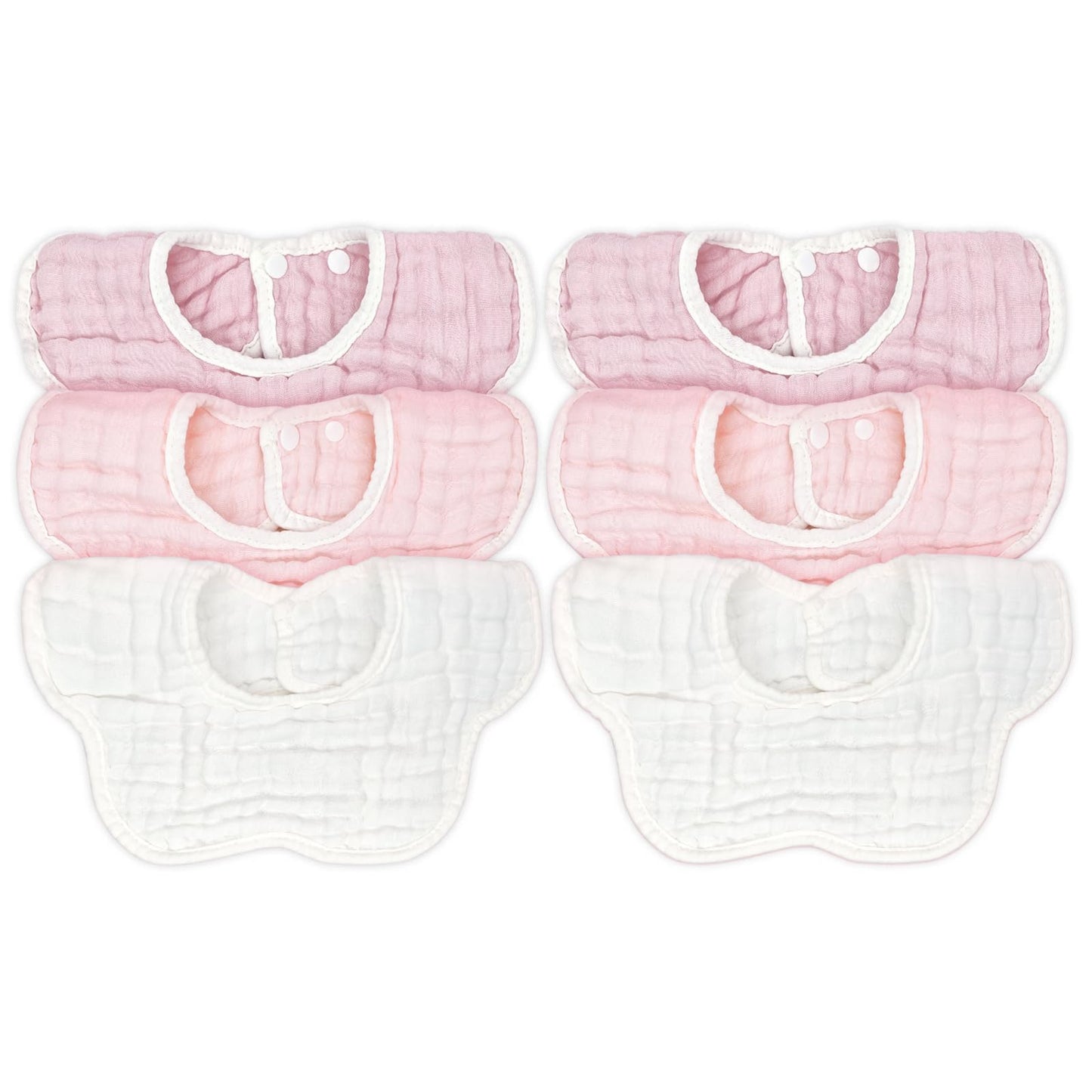 Baby Bibs Muslin Drool Teething Drooling Bibs for Baby Girl Boy Muslin Cotton