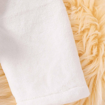 Toddler Unisex Baby R𝐨be Hooded Fleece Bathr𝐨be and Towel for Kids Boys Girls Plush Flannel Bathr𝐨be Warm Winter