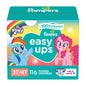 Pampers Training Pants - Easy Ups Girls & Boys - Size 5T-6T, 84 Count, Easy Pull Up & Down Design, My Little Pony Potty Underwear (Packaging May Vary)