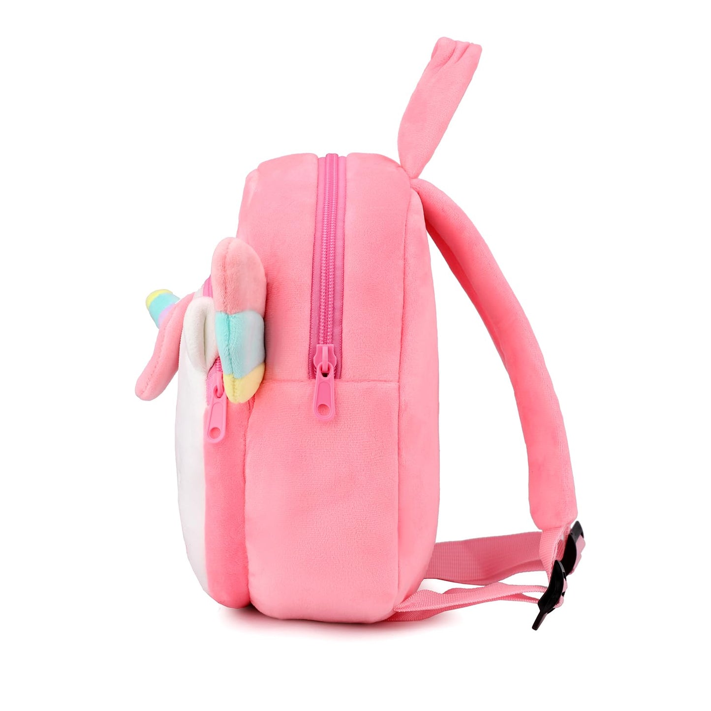 Cute Toddler Backpack Plush Animal Cartoon Mini Travel Daycare Bag for Baby Girl Boy 2-6 Years (Shark Blue)