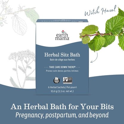 Earth Mama Herbal Perineal Spray | Safe for Pregnancy and Postpartum Recovery, Witch Hazel Natural Cooling Spray For After Birth Feminine Care Essentials, No Benzocaine or Butane, 4-Fluid Ounce