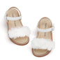 Felix & Flora Toddler Girl Sandals - Little Girl Easter Summer Dress Shoes Lightweight Open Toe Beach Holiday.