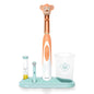 Beurer TB10 Kids Electric Toothbrush Kit - Fun Milo The Monkey Cap with 2 Extra-Soft Brush Heads to Help Remove Plaque, 2 Minute Timer, and Rinse Cup, BPA-Free, Safe for Ages 3+