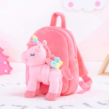 Lazada Girls Backpack with Doll Toddler Toys Baby Girls Gifts Rag Dolls 9.5“
