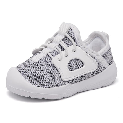 MORENDL Toddler Sneakers Infant Baby Walking Shoes Girl Boy Tennis Lightweight Slip On Shoes