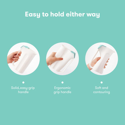 Frida Baby Control The Flow Bathtub Sprayer Attachment for Baby Bathtub, Shower Head with Scalp Massager, Control Waterflow with 2 Pressure Modes