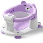 Baby Bath Seat for Babies 6 Months & Up, Toddler Bath Seats for Babies Sitting Up, Non-Slip Infant Bath Tub Chair with 4 Suction Cups & Soft Cushion for Shower, Compact Toddler Bathtub Seat, Pink