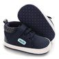 Meckior Toddler Baby Boys Girls High Tops Ankle Sneakers Soft Anti-Slip Sole PU Leather Moccasins Infant Newborn Prewalker First Walking Crib Shoes