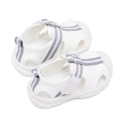 BMCiTYBM Baby Boy Girl Closed Toe Summer Sandals Lightweight Shoes Infant Non-Slip First Walking Sneakers 6 9 12 18 24 Months