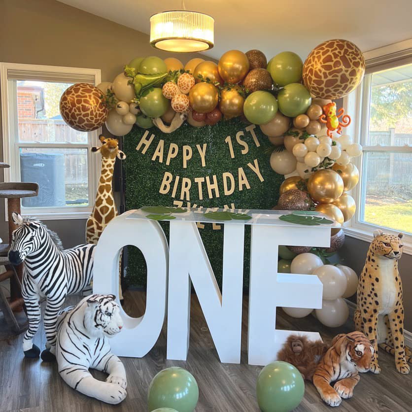 Sage Green Gold White Party Balloons, 50Pcs Sage Green and Gold Confetti Party Balloons For Birthday Baby Shower Engagement Wedding Anniversary Party Decorations