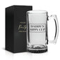 Your Dream Party Shop Daddy's Sippy Cup Beer Glass - 16oz Funny Beer Mug for New Dads - Gifts for Dad