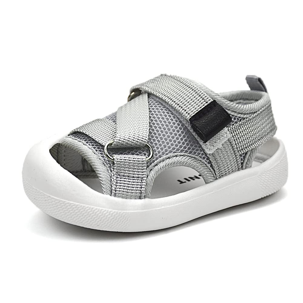 OAISNIT Baby Boys Girls Sports Sandals Lightweight Anti-Slip Rubber Sole Beach Aquatic Water Shoes Summer Toddler First Walking Shoe