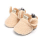 Baby Boys Girls Soft Plush Slippers Cartoon Toddler Infant Warm Winter House Shoes