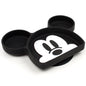 Bumkins Disney Toddler and Baby Suction Plate, Silicone Grip Dish, Baby Led Weaning, Kids Feeding Supplies, Non Skid Sticky Bottom, Platinum Silicone, for Children Ages 6 Months Up, Minnie Mouse