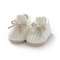 LAWKUL Baby Booties Knit Newborn Shoes Cozy First Walkers Infant Toddler Boots for Boy Girls 0-3 Months