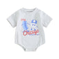 Newborn Infant Baby Boy Summer Outfit Mamas Boy Baby Clothes Boy Oversized Romper Shirts Short Sleeve Onesie