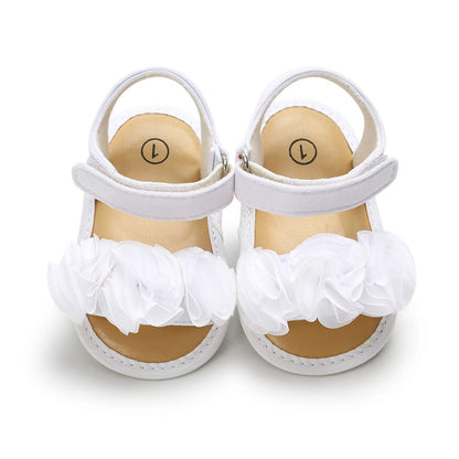 HsdsBebe Baby Girls Sandals Bohemia Flower Bow Soft Sole Toddler First Walkers Beach Summer Shoes
