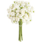 Floroom Ranunculus Artificial Flowers 18 Pcs Blush Faux Silk Mini Ranunculus Bulk Fake Wedding Filler Flowers for DIY Pink Bouquets, Centerpieces, Bridal Shower Decorations & Arrangements