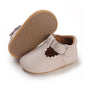 COSANKIM Baby Girls Mary Jane Flats Shoes Anti-Slip Rubber Sole Infant Toddler Princess Wedding Dress Shoes