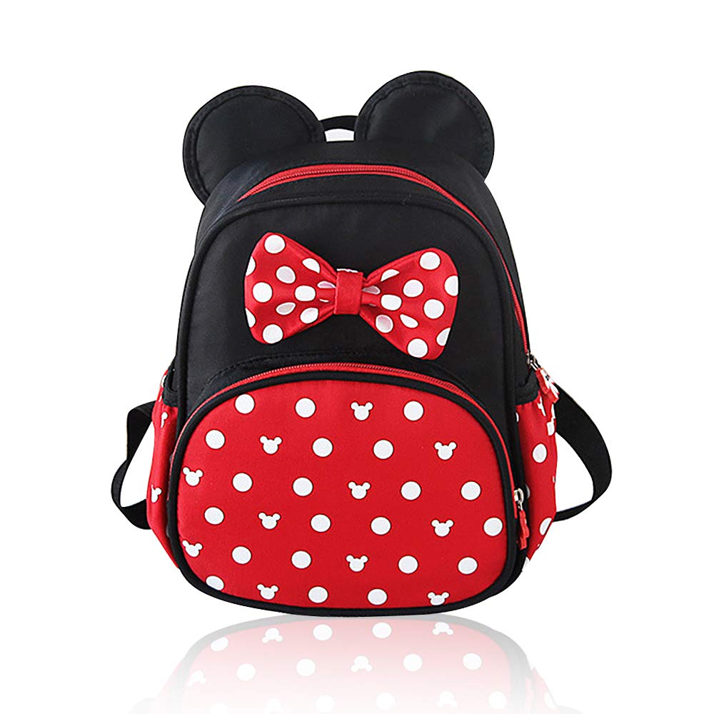 Cute Mini Backpack for Girls Toddler Bookbag Little Kids Backpacks for Toddler Backpack Baby Daycare Bag Child Kindergarten Preschool Book Bags Mouse Toys Travel Small Girl Backpacks Accessories