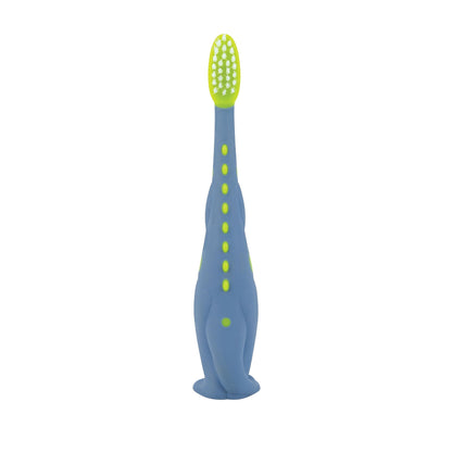 Dr. Talbot's Toddler Training Toothbrush and Natural Kids Toothpaste with Citroganix - 1.6 oz - Fluoride-Free Toothpaste and Toddler Toothbrush - 6+ Months - Alligator