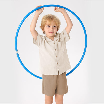 XMWEALTHY Toddler Baby Boy Summer Clothes Color Block Short Sleeve Button-down Shirt Tops + Cotton Pants Outfit Set