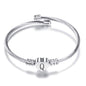 VQYSKO Gold Bracelets for Girls-A to Z Stainless Steel Heart Initial Girl Jewellery, Birthday Gifts for Girls
