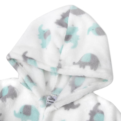 Baby and Infant Bath Robe with Hood and Baby Beach Cover Up for Boys and Girls 0-9 Months (Enchanted Evening)