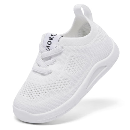 MORENDL Toddler Shoes Baby Walking Sock Shoes Infant Sneakers 0-4 Years Boy Girl Barefoot Tennis Shoe Non-Slip Brethable