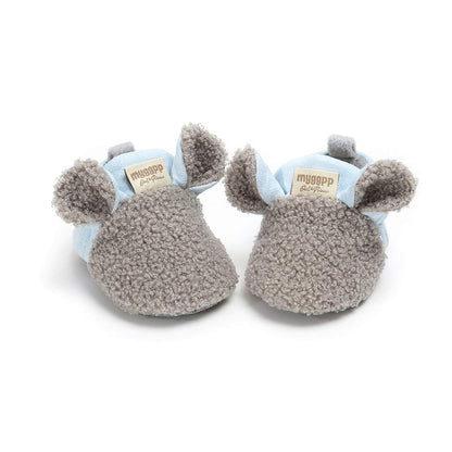 Baby Boys Girls Soft Plush Slippers Cartoon Toddler Infant Warm Winter House Shoes