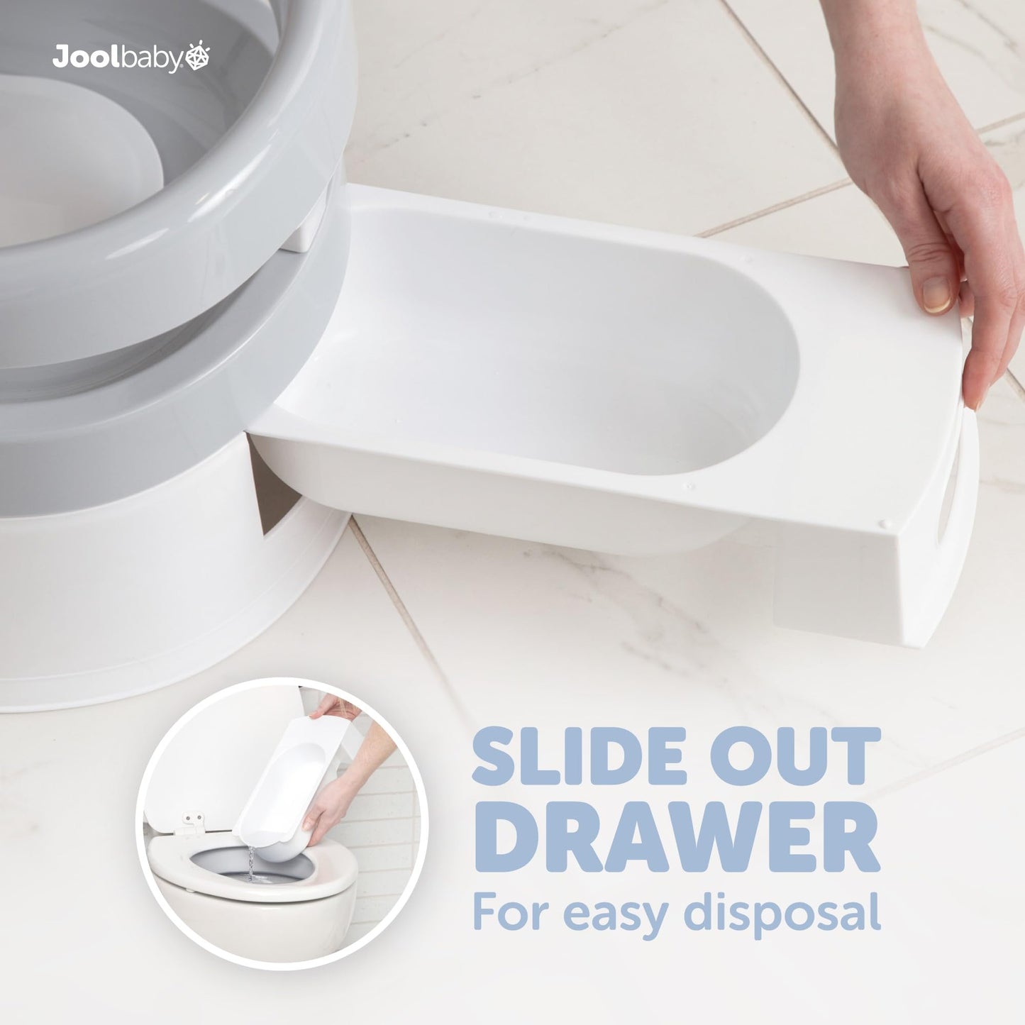 Jool Baby Potty Chair for Toddler Toilet Training - Splash Guard & Back Support (Pink)