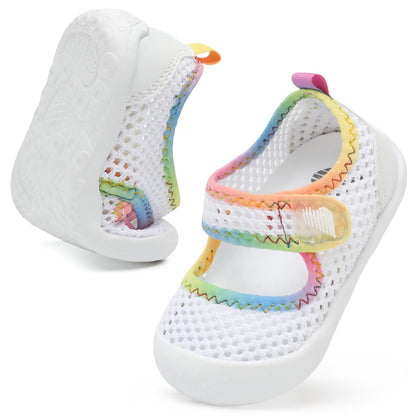 BARERUN Toddler Water Shoes Barefoot Water Shoes for Kids Baby Wide Aqua Socks with Arch Support Quick-Dry Breathable Boys Girls Sandals Walking Shoes for Beach Swim Pool Shoes