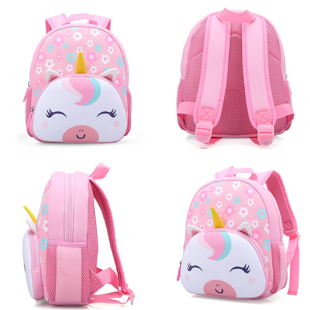 KK CRAFTS Preschool Backpack Toddler Neoprene Animal Schoolbag Lunch backpack for Kids Boys Girls(Dinosaur)