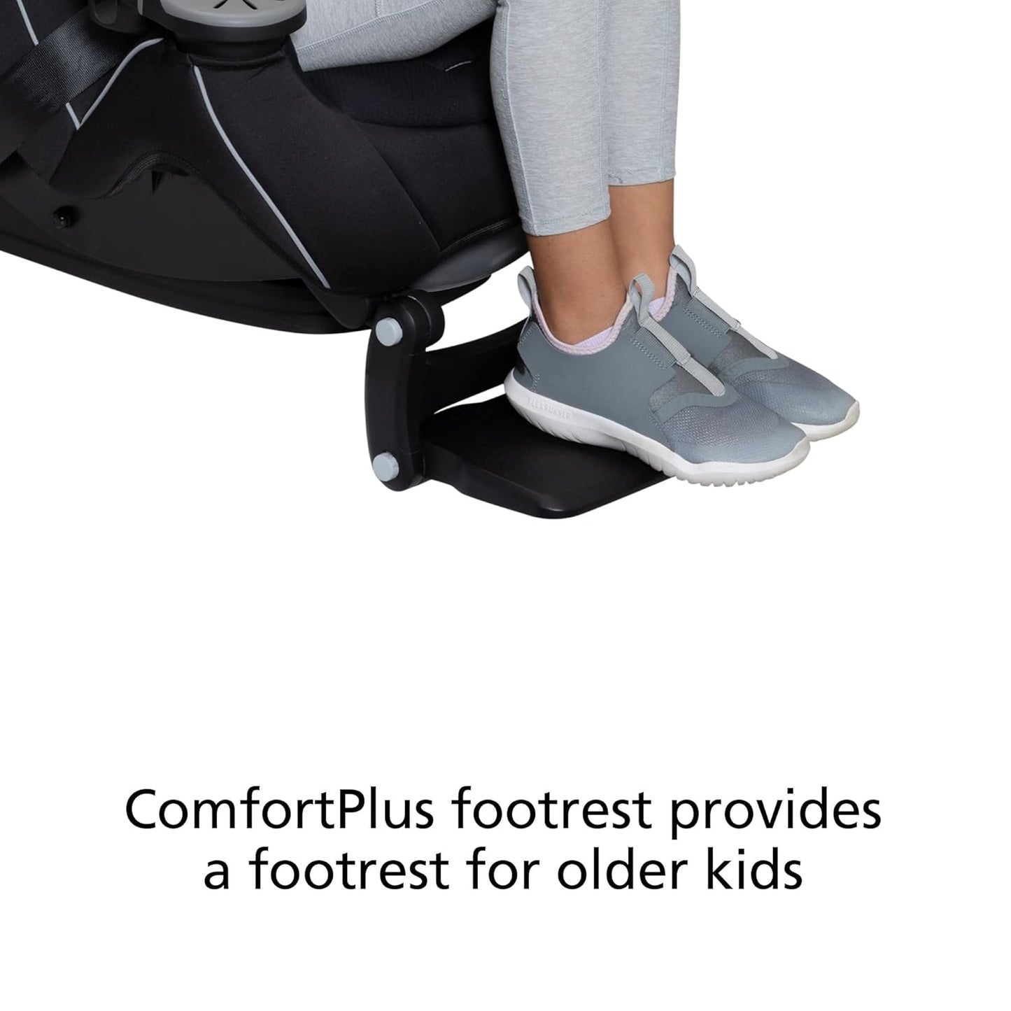 Safety 1st Grow and Go All-in-One Slim Convertible Car Seat, Rear Facing, 5-40 lbs, Forward Facing (30–65 lbs), High Back Booster Seat 40-100 pounds, Dunes Edge