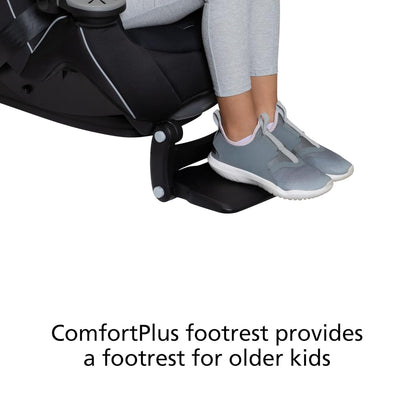 Safety 1st Grow and Go All-in-One Slim Convertible Car Seat, Rear Facing, 5-40 lbs, Forward Facing (30–65 lbs), High Back Booster Seat 40-100 pounds, Dunes Edge