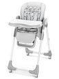 Convertible High Chairs for Babies and Toddlers, Foldable High Chair with Adjustable Backrest, Footrest and Tray, Baby Dinning High Chair with Lockable Wheels, Star Pink