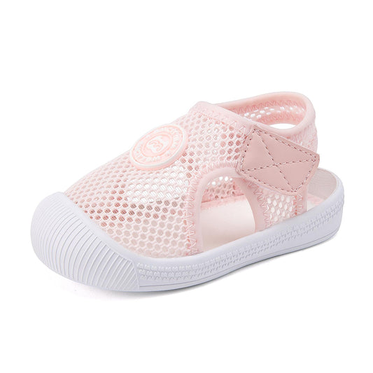 BMCiTYBM Baby Boy Girl Closed Toe Summer Sandals Lightweight Shoes Infant Non-Slip First Walking Sneakers 6 9 12 18 24 Months