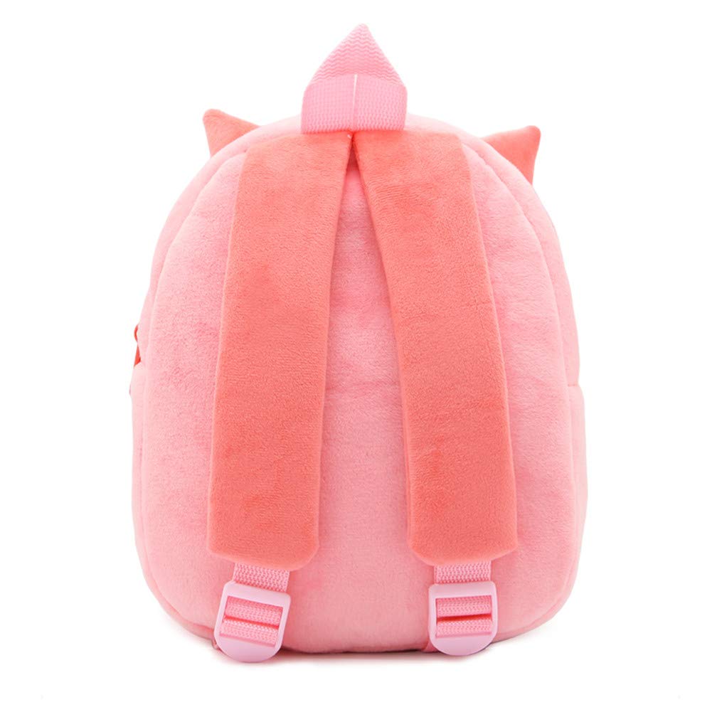 Cute Toddler Backpack Plush Animal Cartoon Mini Travel Daycare Bag for Baby Girl Boy 2-6 Years (Shark Blue)