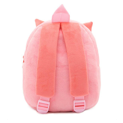 Cute Toddler Backpack Plush Animal Cartoon Mini Travel Daycare Bag for Baby Girl Boy 2-6 Years (Shark Blue)