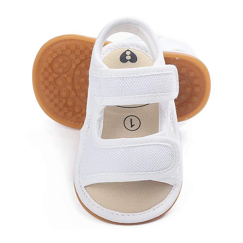OAISNIT Baby Girls Boys Sandals Premium Breathable Anti-Slip Rubber Sole Infant Summer Outdoor Shoes Toddler First Walkers