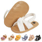 Infant Baby Boys Girls Sandals Summer Baby Wedding Dress Flat Shoes Newborn Crib Shoes First Walkers Prewalkers Shoes