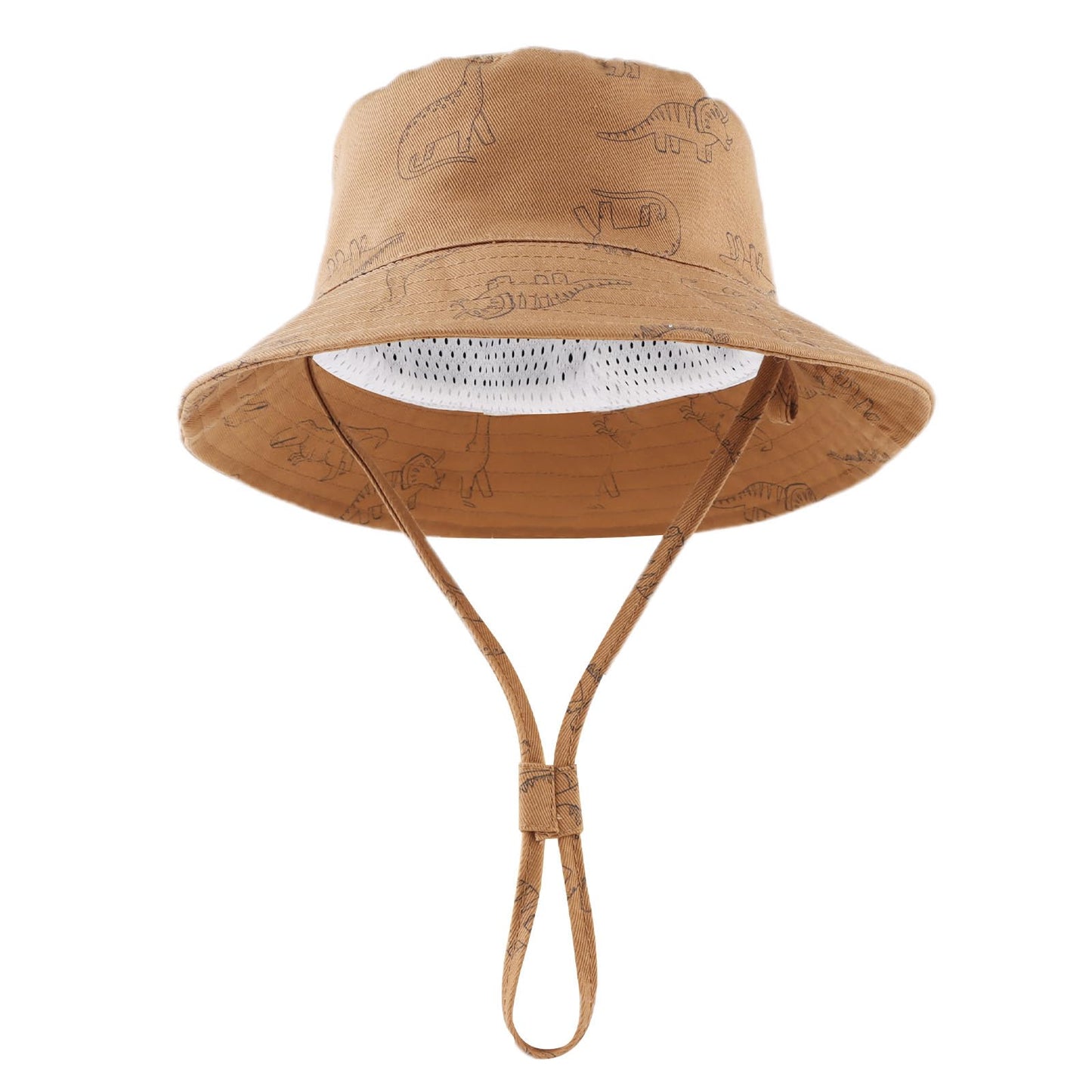 JANGANNSA Dinosaur Baby Boys Sun Hat Cotton Toddler Girls Bucket Hats Summer Sun Protect Cap for Kids