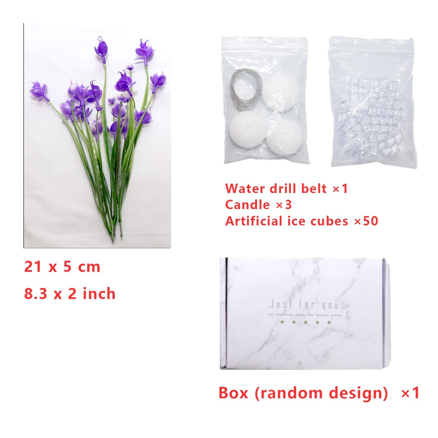 Artificial Phalaenopsis with Candles Diamond Lace Nearly Natural Orchid for Table Centerpiece Wedding Party Home Bar Restaurant Festival Decoration Pink Suit