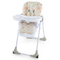 BABY JOY Convertible High Chair for Babies & Toddlers, Height Adjustable, Grow & Go High Chair w/Recline & Footrest, Removable Double Tray, Portable Baby Dinning Chair with Wheels (Beige)
