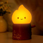 Cute Chibi Flame Lamp, Anime Cozy Lights, Retro Rechargeable Night Light, Decor, Cute Desk Accessories, Gifts