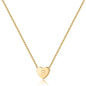 M MOOHAM Heart Initial Necklace Gifts for Girls Women, S925 Sterling Silver Tiny Letter Necklace Birthday Gift for Kids Teen Girl Jewelry
