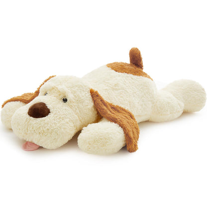 MaoGoLan 52“ Giant Stuffed Puppy Dog Animal,Ultra Soft Large Plush Soft Plush Dog Body Pillow Toy for Girls,Kids,Puppy Lover