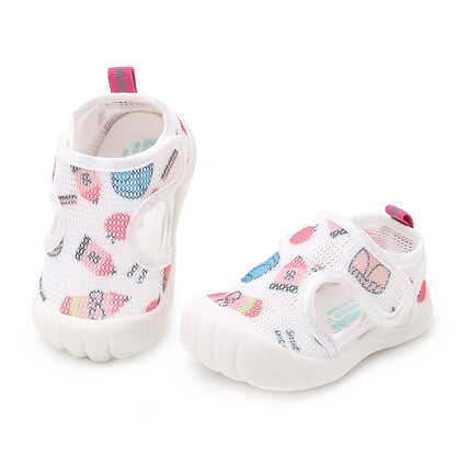 RVROVIC Boys Girls Athletic Sports Sandals Open-Toe Breathable Rubber Sole Beach Water Shoes for Toddler