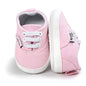 Morbido Infant Baby Boys Girls Canvas Sneaker Toddler Slip On Anti Skid Newborn First Walkers Candy Shoes for 0-18 Months