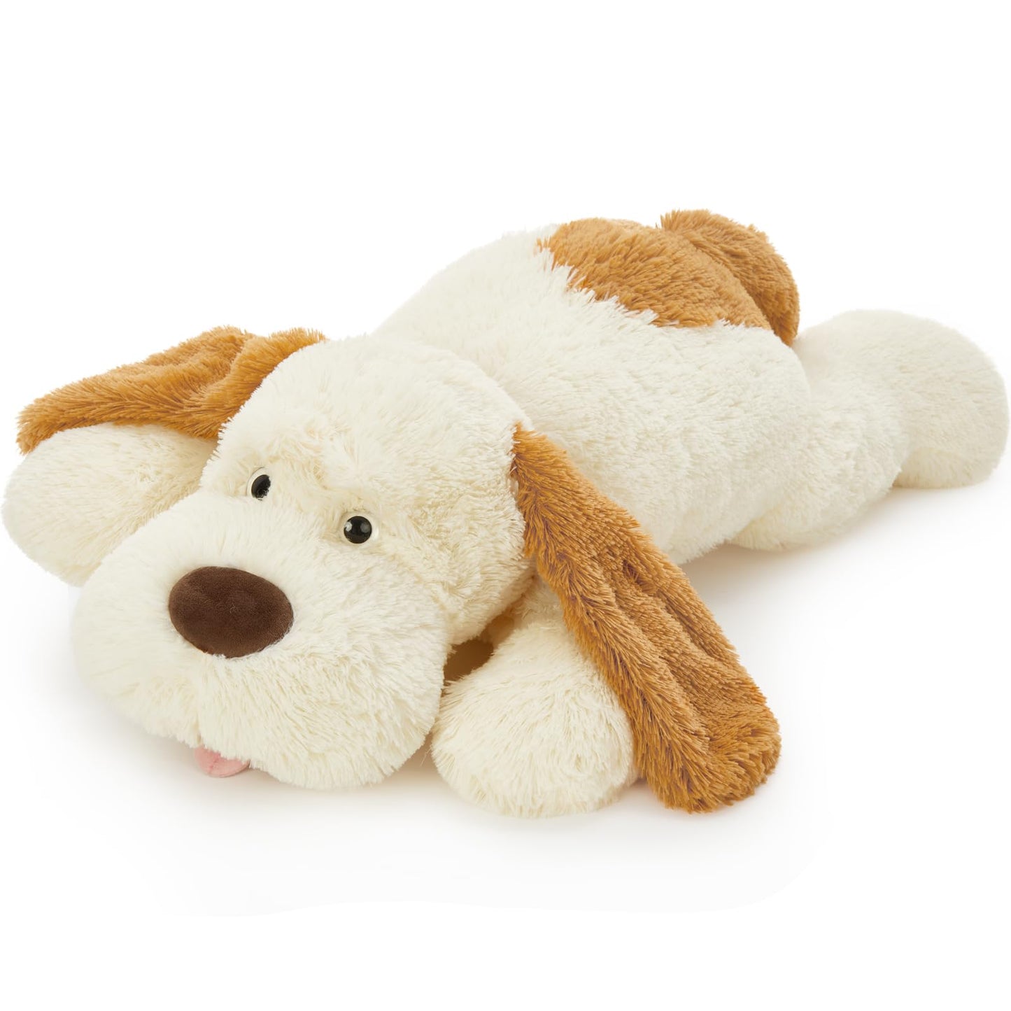 MaoGoLan 52“ Giant Stuffed Puppy Dog Animal,Ultra Soft Large Plush Soft Plush Dog Body Pillow Toy for Girls,Kids,Puppy Lover